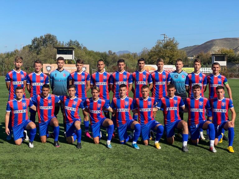 Futboll Superliga e moshave, Akademia Vllaznia, një fitore dhe një humbje në javën e parë. Shënkolli U-19 mund Dinamon 6-0