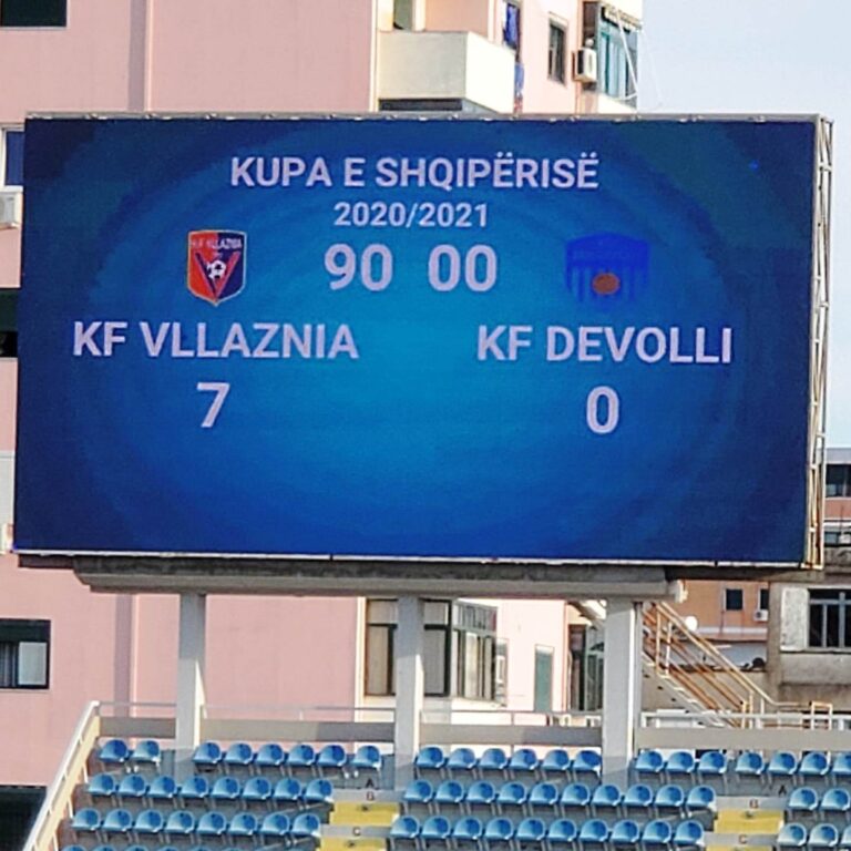 Kupa e Shqipërisë, luhen ndeshjet e turit të parë, Vllaznia mund 7-0 Devollin dhe kualifikohet në turin e dytë