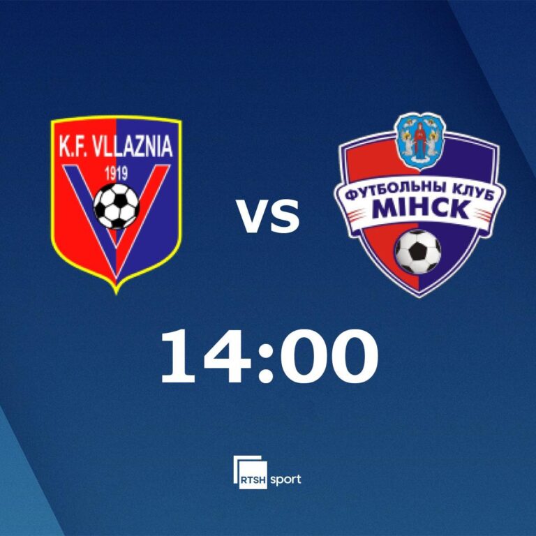 …pas pak …Vllaznia-ZFK Minsk    (Champions League Femra) Drejtpërdrejt në #RtshSport Sot, ora 14.00