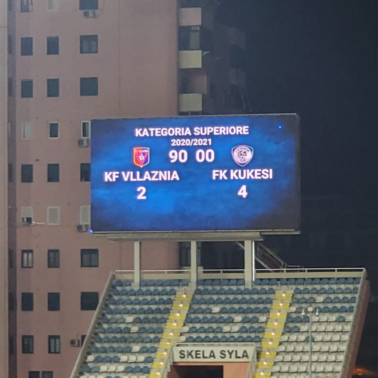 Vllaznia nuk ia del me Kukësin, mundet në shtëpi 2-4