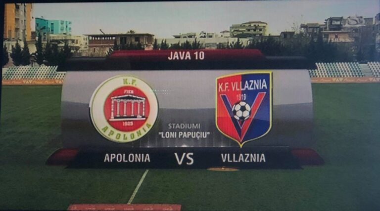 Sport-Superiore java e 10-të, po luhet Apolonia-Vllaznia 0-0…