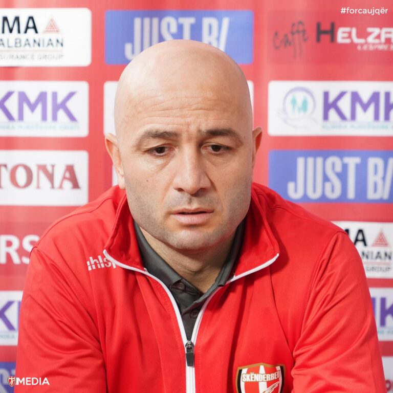 (Intervista) Skënderbeu-Vllaznia 1-1. Memelli:”Jam krenar për këta djem, kanë bërë një ndeshje të madhe ndaj një skuadre shumë të fortë si Vllaznia!”