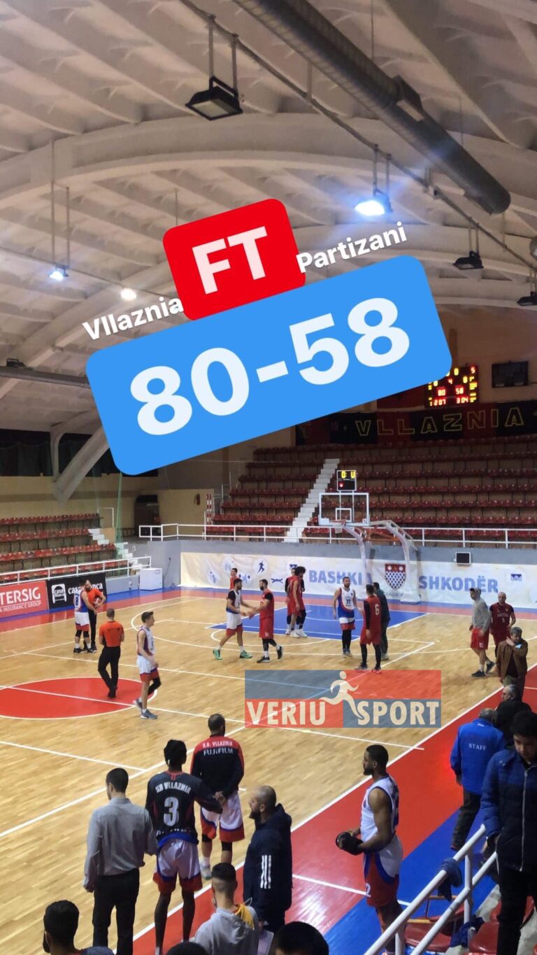 Basketboll Meshkuj, Vllaznia mund Partizanin 80 – 58, trajneri Matthew i kënaqur me skuadrën
