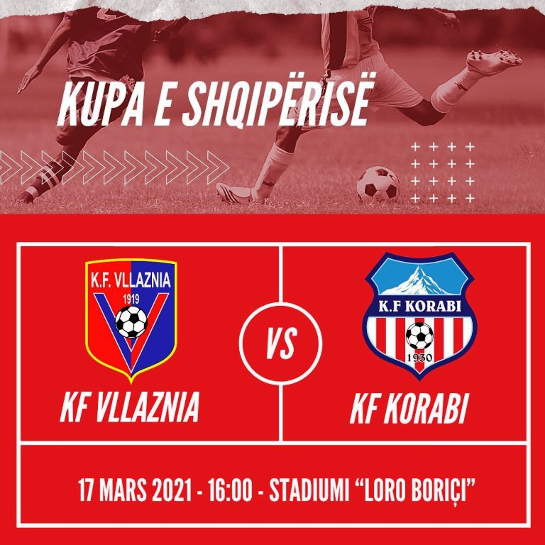 Kupa e Shqipërisë-Sot, në 13.00 Laçi – Partizani, Dinamo – Skënderbeu dhe 16.00 Teuta – Kukësi, Vllaznia – Korabi