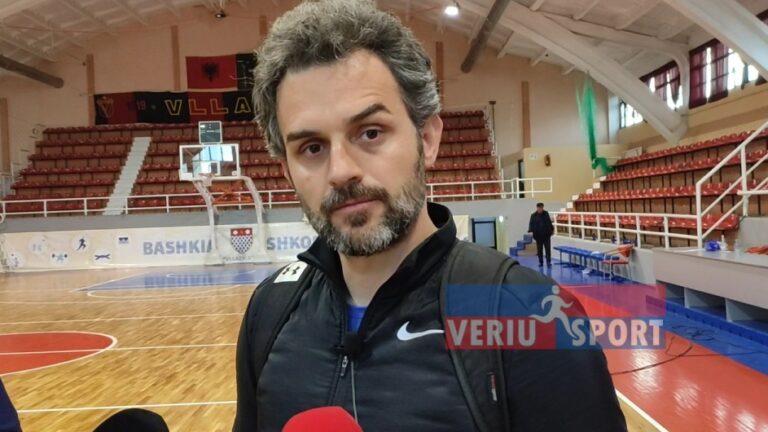 (Video) Superliga-Basketboll Meshkuj-Trajneri bardheblu, Erkand Karaj, flet pas ndeshjes Vllaznia-Tirana (102-67)