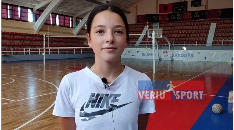 (Video) Intervistë me basketbollisten e talentuar të Vllaznisë Kamela Kaçi, kampione me të reja dhe titullare me të rriturat
