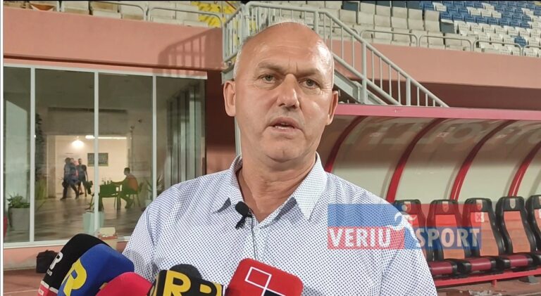 (Video) Presidenti i KFF Vllaznia, Lazër Matija, flet pas suksesit të kualifikimit në 12-të më të mirët e Europës