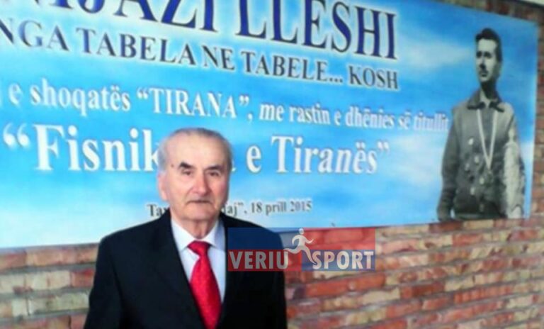Lajm i hidhur për sportin shqiptar, ndahet nga jeta Mjeshtri i Madh i basketbollit shqiptar, Njazi Lleshi