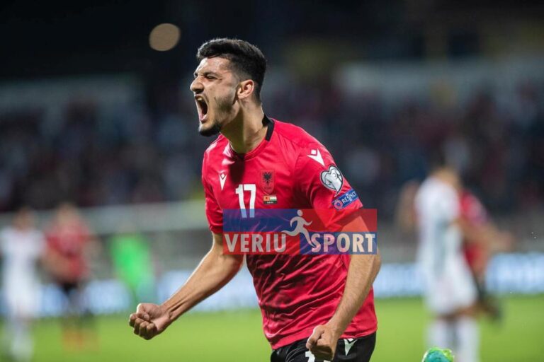 Fantastike, Shqipëria mund Hungarinë 1-0. Armando Broja nga Malësia e Madhe, i pari shqiptar që i shënon Hungarisë, pas bilancit negativ 0-19 me hungarezët