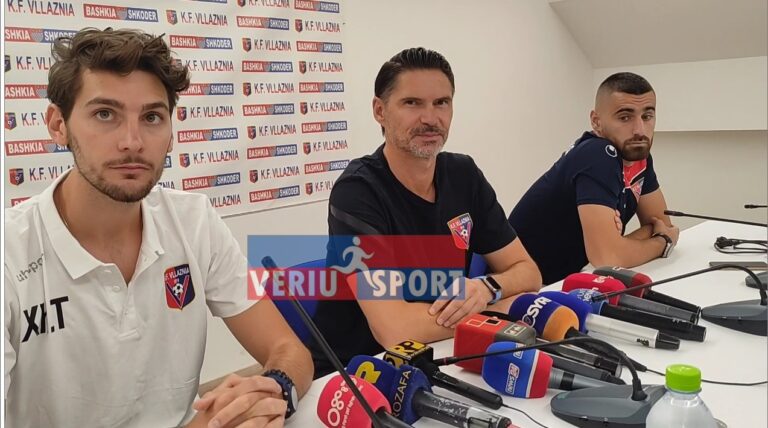 (Video) Trajner Brdariç, flet në prag ndeshjen, Skënderbeu-Vllaznia