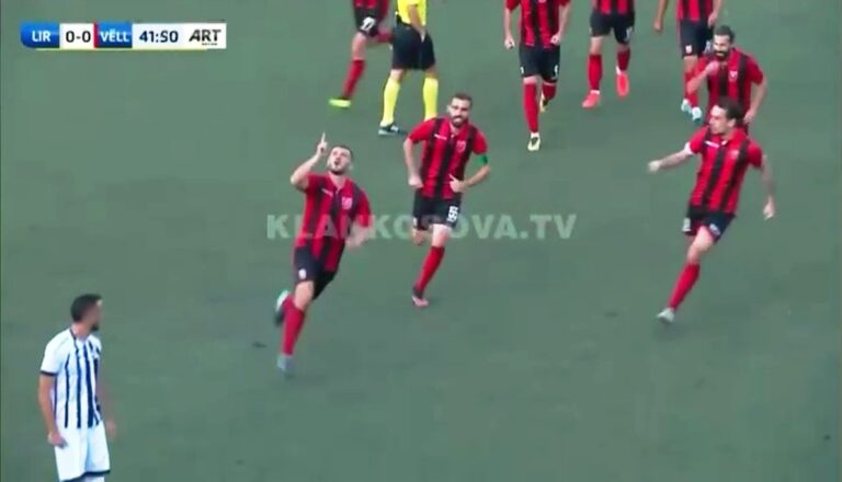 (Video) Donati Toma, shkodrani që po shkëlqen në Kosovë. 24 vjeçari shënoi supergolin e fitores për Gjakovën në derbin me Prizrenin