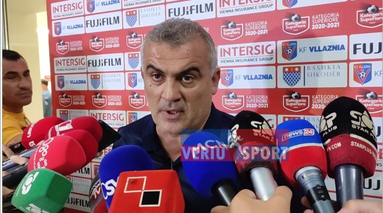 (Video) Trajneri i Teutës, shkodrani Edi Martini, flet pas ndeshjes, Vllaznia-Teuta(1-1)