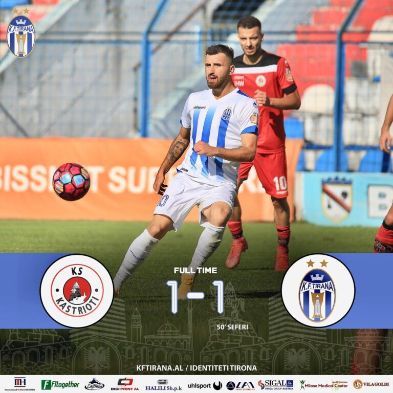 Abissnet Superiore-Java e tretë fillon me dy barazime, Teuta-Dinamo 0:0 dhe Kastrioti-Tirana 1:1