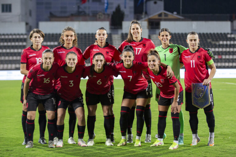 Futboll Femra-Botërori 2023 / Shqipëria barazon 1-1 me Kosovën