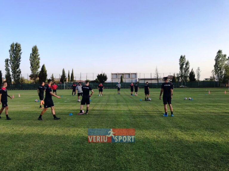 Vllaznia përgatitet për Teutën. Formacioni fitues nuk ndryshon, në pikpyetje vetëm qëndra e mbrojtjes