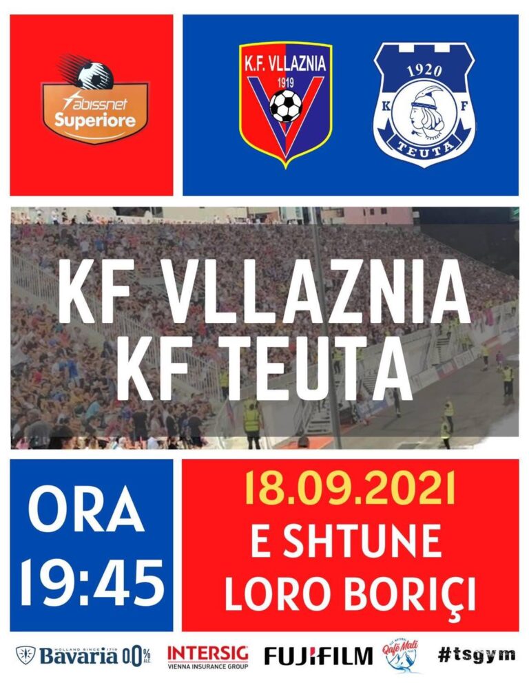 Beteja e “Loro Boriçit”, përcaktuese për ecurinë e sezonit-Java e dytë e Superiores përplas kampionët me nënkampionët Vllaznia-Teuta, të shtunën  ora 19.45