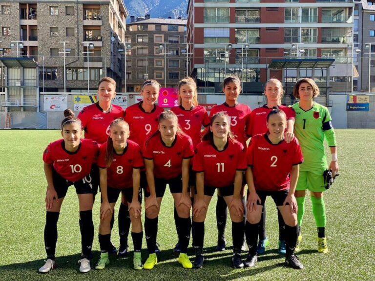 Futboll Femra/ Kombëtarja U-19 me trajner Kreshnik Krepin mund Andorrën 1-0, supergol i Tanushit!