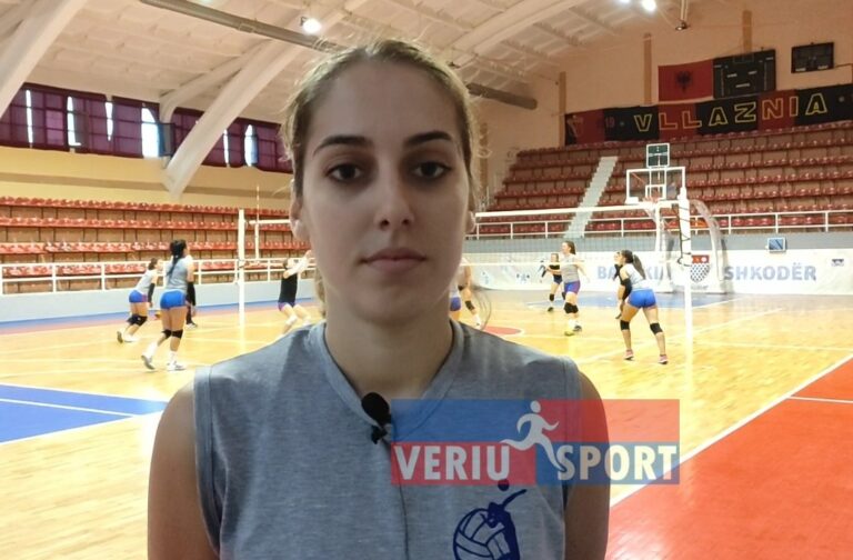 (Video) Volejbollistja me përvojë e Vllaznisë, Klodeta Zhivani, flet në prag të nisjes së kampionatit. Nesër, ora 16.00, në pallatin e sportit “Qazim Dervishi”, Vllaznia-Barleti Volej, Zhivani premton fitore të pastër 3 me 0.