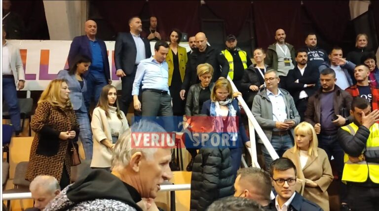 (Video) Kryeministri i Kosovës, Albin Kurti, flet pas ndeshjes Vllaznia-Prishtina(72-80)