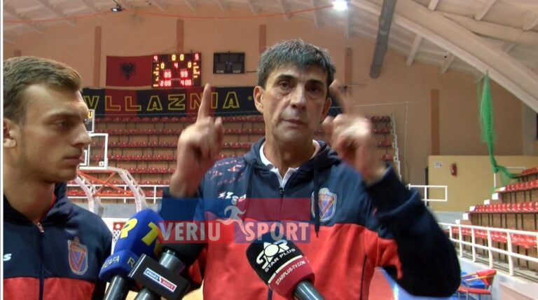 (Video) Humb ndeshjen me Kamzën, trajneri Nikola Milatoviç, i nervozuar me lojtarët e tij. Basket Meshkuj(Vllaznia-Kamza 85-99)