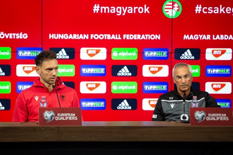 Nesër në “Pushkash Arena”, ora 20.45, Hungari-Shqipëri, trajneri Reja dhe kapiteni Berisha në konferencë për shtyp: Do të luajmë për të mbajtur gjallë ëndrrën e kualifikimit