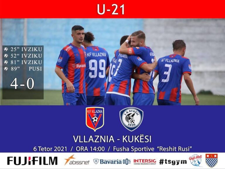 (Video) Pamje nga ndeshja e javës së dytë, Superiore U-21 Vllaznia-Kukësi 4 me 0, luajtur sot në “Reshit Rusi”.