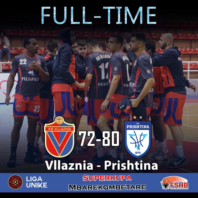 (Video) Vllaznia humb gjysëmfinalen e Superkupës Mbarëkombëtare, e mund Prishtina, 72-80. Të dielen, finalja, Golden Eagle Ylli-Sigal Prishtina në “Qazim Dervishi”