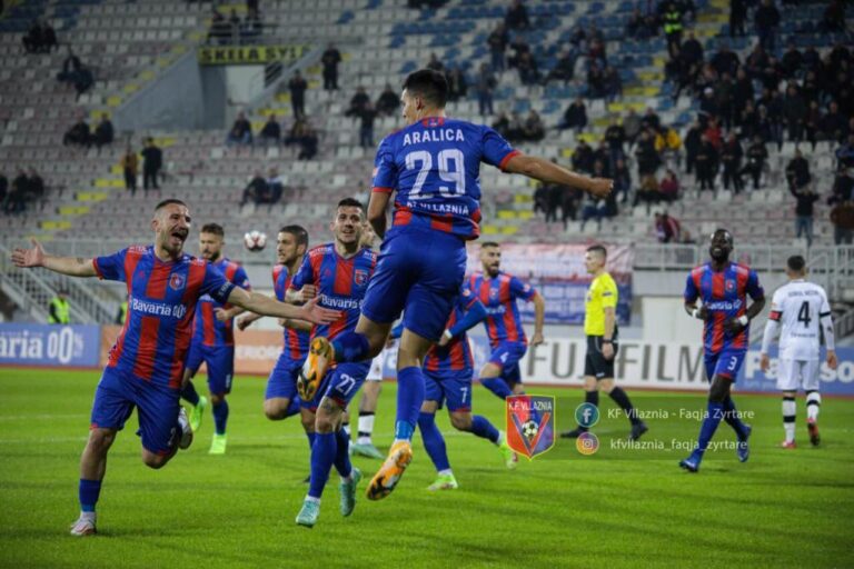 Vllaznia likujdon Kastriotin dhe nis rrugëtimin për të kapur rivalët