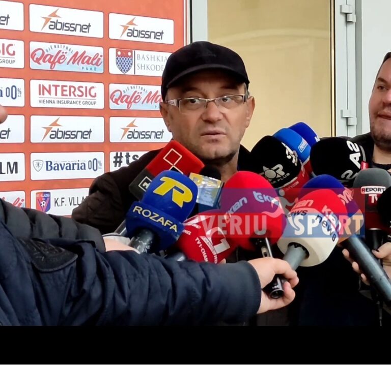 (Video) Prononcimi i trajnerit të Pogradecit, Ardian Abazaj, pas ndeshjes, Vllaznia-Pogradeci(Kupa e Shqipërisë 6-1)