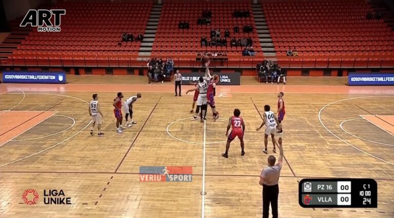 Liga Unike-Basket Meshkuj/Vllaznia humbet në transfertë me Prizrenin16, 100-96
