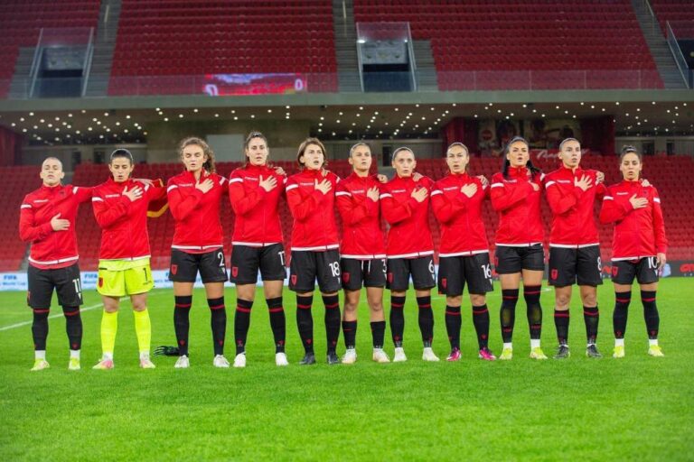 Futboll Femra-Eleminatoret e Botërorit Australi-Zelandë 2023/Shqipëria mundet thellësisht në shtëpi 0-7