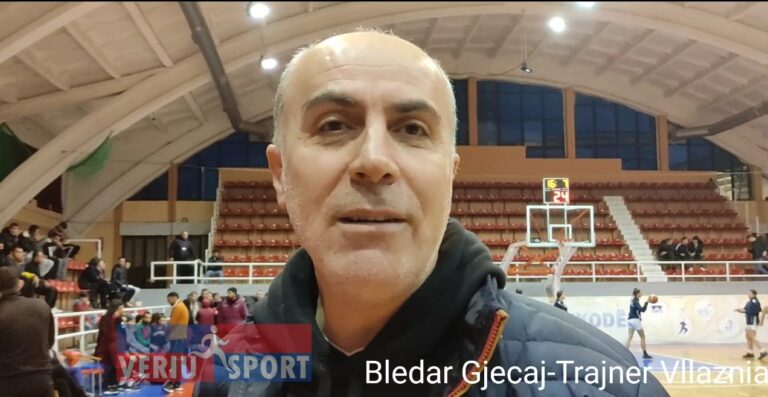 (Video) Bledar Gjeçaj, trajner i Vllaznisë basketboll femra, flet për miqësoren ndërkombëtare, Vllaznia-Kombëtarja Afgane