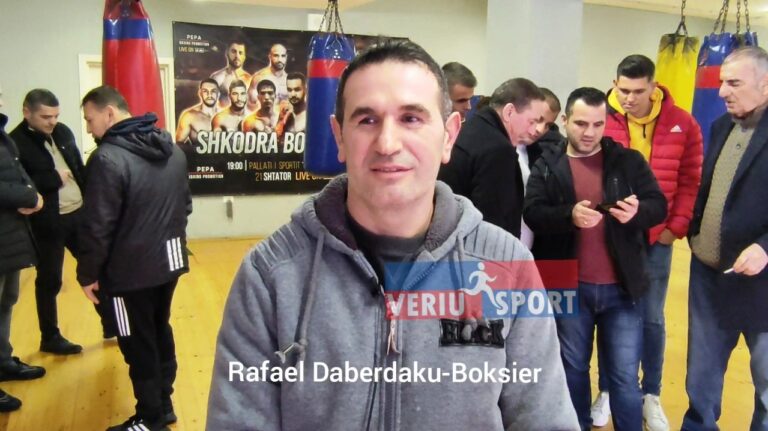 (Video) Flet Rafael Daberdaku, boksieri kampion i Vllaznisë së pas 90-tës
