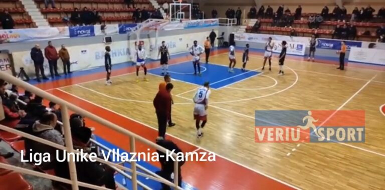 (Video) Liga Unike-Basketboll Meshkuj/Vllaznia-Kamza Basket 85-79