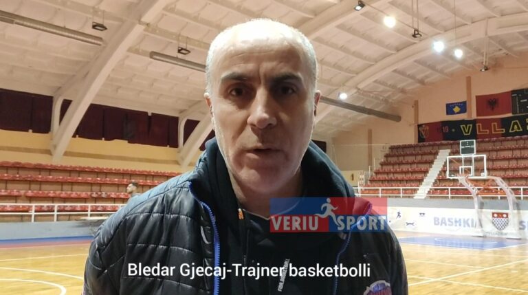 (Video) Trajneri i basket femra Bledar Gjeçaj merr vullnetarisht edhe drejtimin e Vllaznisë  meshkuj