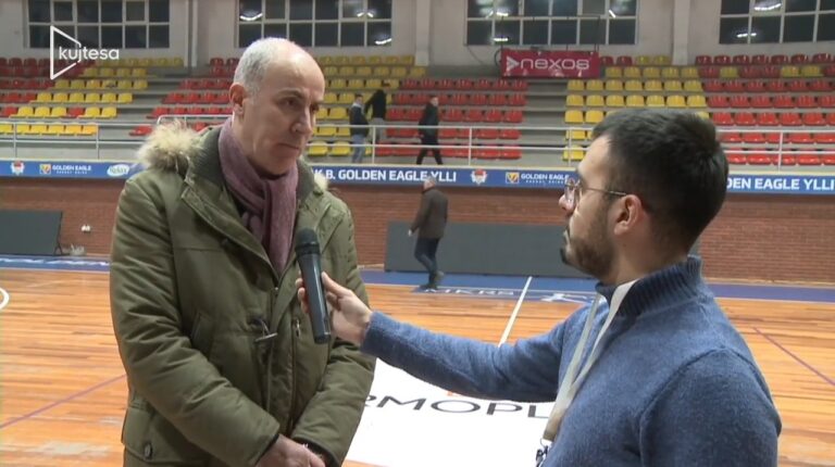 (Intervista) Trajneri kuqeblu Bledar Gjeçaj, analizon përballjen e Ligës Unike, Ylli-Vllaznisë(86:67)
