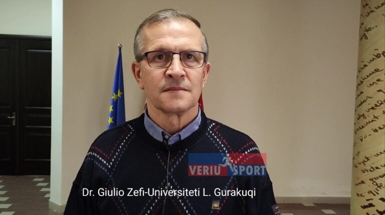 (Video) Dr. Giulio Zefi, flet për Seminarin shkencor të përgatitjes atletike në futboll
