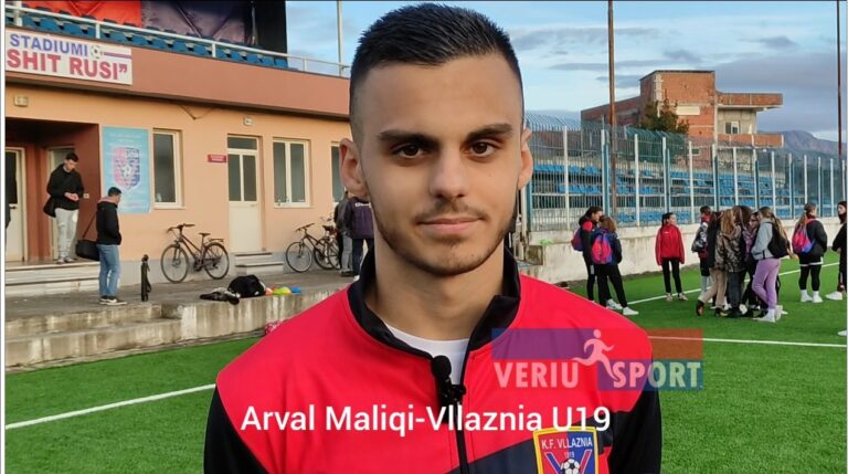 (Video) Arval Maliqi, autor i golit të parë ndaj Partizanit, flet pas ndeshjes Vllaznia U19-Partizani U19 (3:2)
