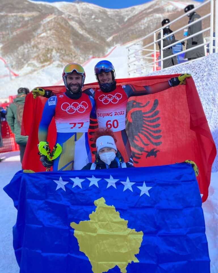Shqipëria në Lojërat Olimpike të Pekinit, skiatori mbyll garën