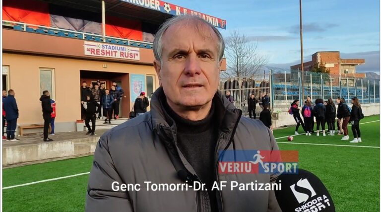 (Video) Drejtori i AF Partizani, Genc Tomorri, flet pas ndeshjes Vllaznia U19-Partizani U19 3:2, si dhe pragndeshjen e fundjavës, Partizani-Vllaznia në “Air Albania”