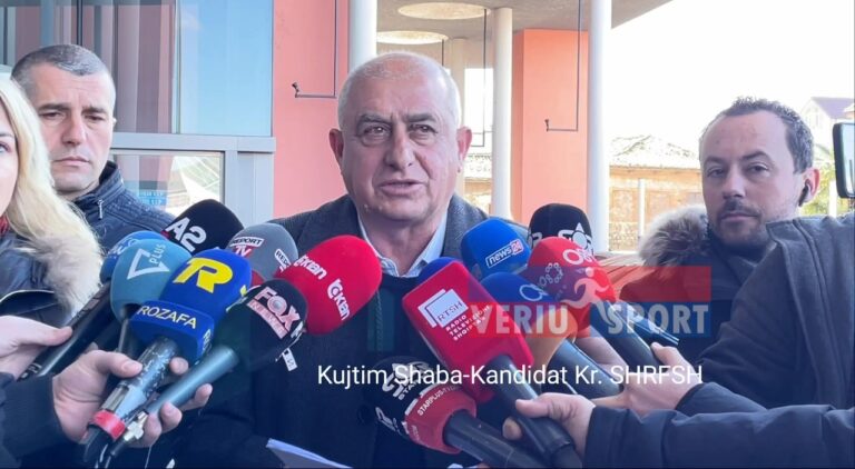 (Video) Reagimi i Kujtim Shabës, kandidat për Kryetar i Shoqatës Rajonale Futbollit Shkodër, pas përfundimit të proçesit të votimit