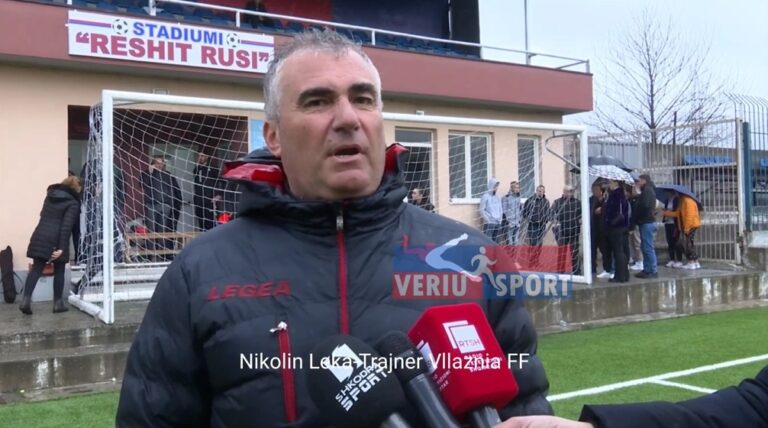 (Video) Trajneri i Vllaznisë, Nikolin Leka, flet pas fitores ndaj Apolonisë 4-0 dhe besimin tek titulli kampion(Futboll Femra)