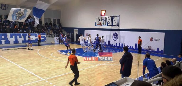 Basket Meshkuj/ Vllaznia humb finalen e Kupës së Shqipërisë, Tirana-Vllaznia 77-63
