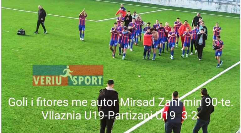 (Video) Superliga U-19, Vllaznia-Partizani 3:2, kuqeblutë në krye me 4 pikë plus të kuqve