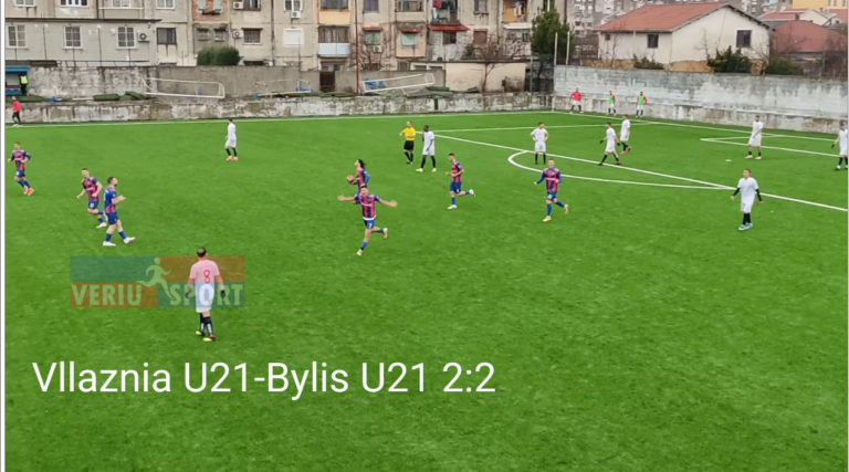 (Video) Superliga U-21 Pamje nga ndeshja Vllaznia-Bylis 2:2