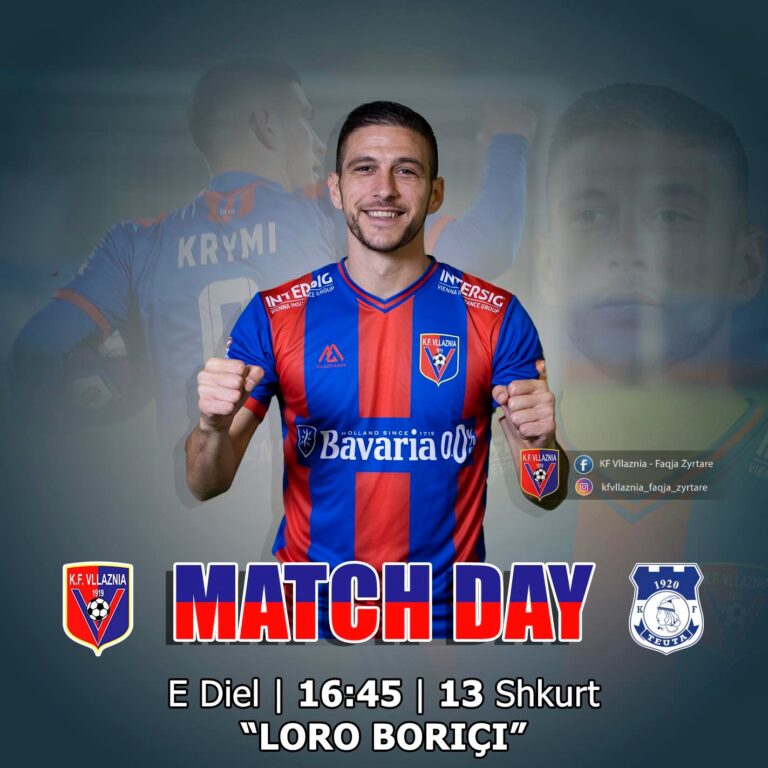 Pragndeshja, Vllaznia-Teuta. Brdariç kërkon fitore ndaj kampionëve në fuqi
