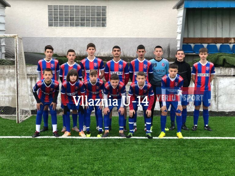 Vllaznia U-14 mund Murlanin 4-0. Tripletë e Vukajt që shkon në kuotën e 30 golave të shënuar