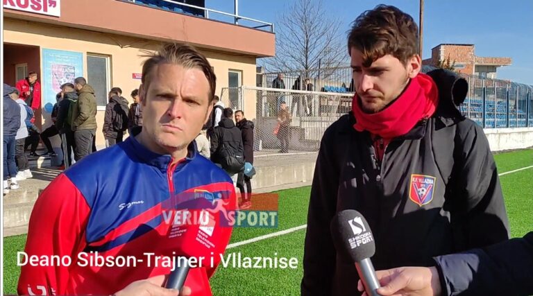 (Video) Trajneri i Vllaznisë U-21 Deano Sibson, flet pas ndeshjes Vllaznia-Laçi 1-0(1 mars 2022)