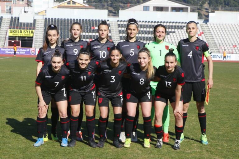 Futboll Femra-Europiani U-17, Shqipëria mund Maqedoninë e Veriut 4-2