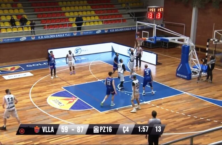 Basketboll-Liga Unike, Vllaznia-Prizreni 62-94. Kuqeblutë, mendjen tashmë tek kampionati
